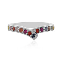 Bague en argent et Saphir