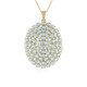 Collier en argent et Topaze bleu ciel