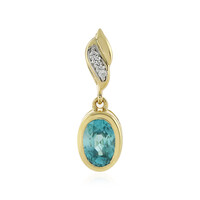Pendentif en or et Zircon de Ratanakiri (La Revelle)