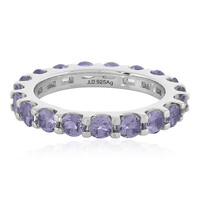 Bague en argent et Tanzanite