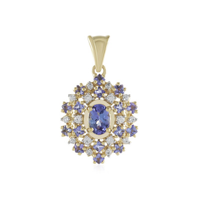 Pendentif en or et Tanzanite