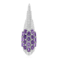 Pendentif en argent et Améthyste (Remy Rotenier)