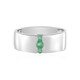 Bague en argent et Emeraude de Russie (de Melo)