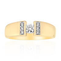 Bague en or et Diamant IF (D)