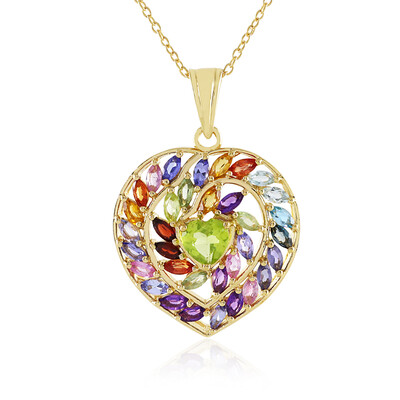 Collier en argent et Péridot