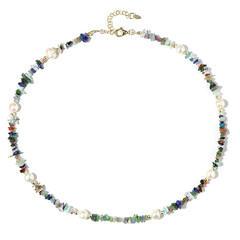 Collier en argent et Perle blanche de culture d'eau douce (Riya)