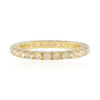 Bague en argent et Opale Welo