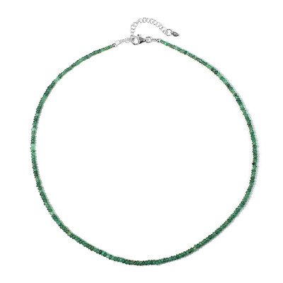Collier en argent et Emeraude de Socoto