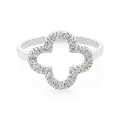 Bague en argent et Zircon