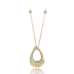 Collier en or et Diamant fancy SI1 (CIRARI)