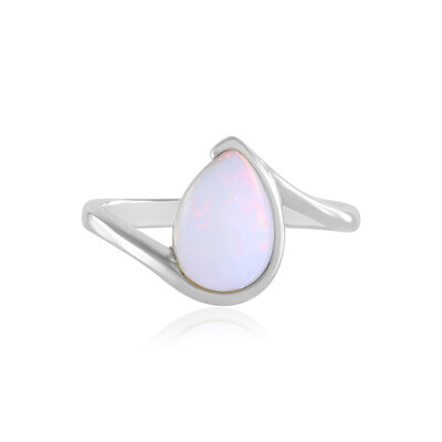 Bague en argent et Opale d'Australie