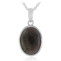Collier en argent et Opale Matrice