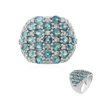 Bague en argent et Zircon de Ratanakiri