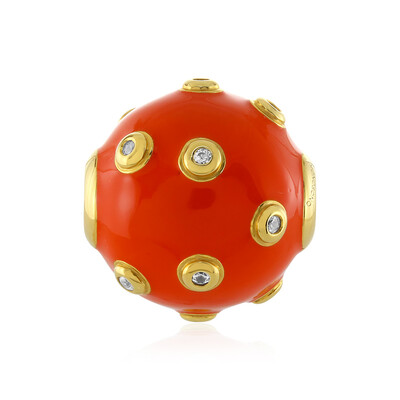 Pendentif en argent et Zircon (MONOSONO COLLECTION)