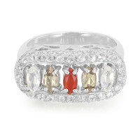 Bague en argent et Pierre fine