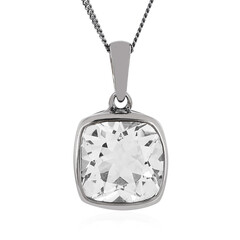Collier en argent et Topaze blanche