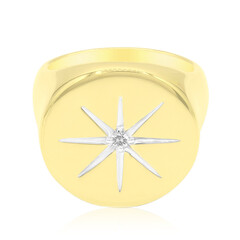 Bague en argent et Diamant I1 (G)