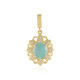 Pendentif en argent et Grandidierite
