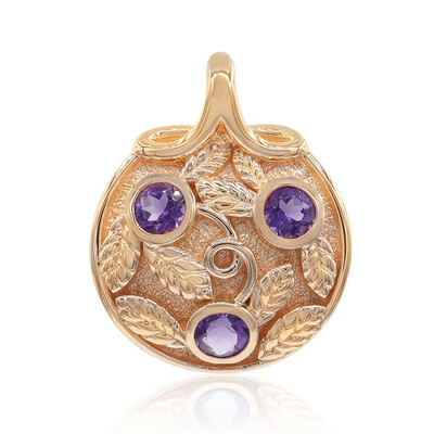Pendentif en argent et Améthyste