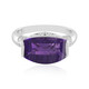 Bague en or et Améthyste de Zambie (SUHANA)