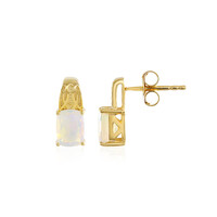 Boucles d'oreilles en argent et Opale Welo