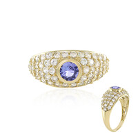 Bague en or et Tanzanite