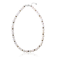 Collier en argent et Hématite dorée (TPC)