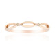 Bague en or et Diamant rose de France SI1 d'Argyle  (Annette)