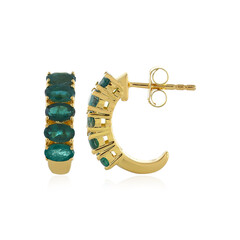 Boucles d'oreilles en argent et Grandidierite