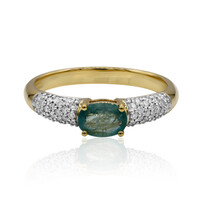 Bague en or et Grandidierite (AMAYANI)