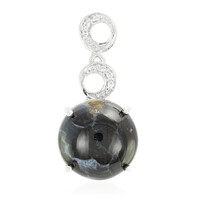 Pendentif en argent et Pietersite