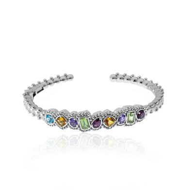 Bracelet en argent et Grenat Rhodolite (Dallas Prince Designs)