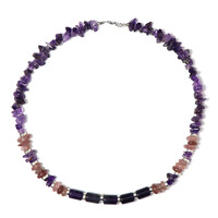 Collier en argent et Améthyste (Riya)
