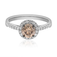 Bague en or et Diamant chocolat SI2 (CIRARI)