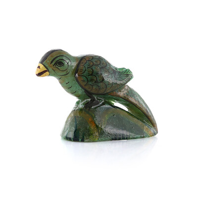 Figurine et Aventurine verte