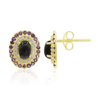 Boucles d'oreilles en argent et Opale Mezezo