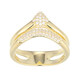 Bague en argent et Zircon (Adela Silber)