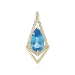 Pendentif en or et Topaze de Marambaia (de Melo)