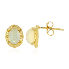 Boucles d'oreilles en argent et Opale Welo