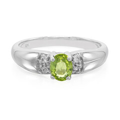 Bague en argent et Tourmaline Paraïba