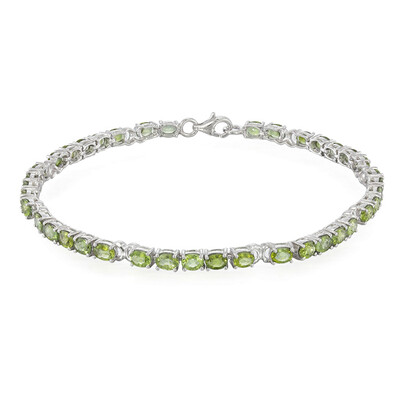 Bracelet en argent et Tourmaline Paraïba