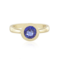 Bague en or et Tanzanite AAA (de Melo)