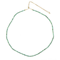 Collier en argent et Emeraude de Zambie