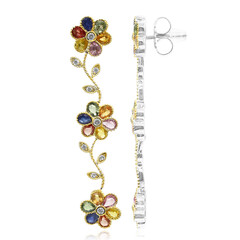 Boucles d'oreilles en argent et Saphir (Dallas Prince Designs)