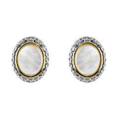 Boucles d'oreilles en argent et Nacre
