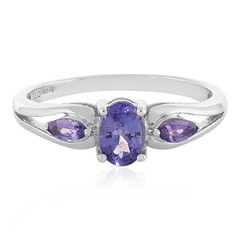 Bague en argent et Tanzanite