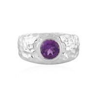 Bague en argent et Améthyste de Sibérie