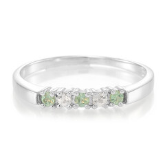 Bague en argent et Alexandrite du Brésil