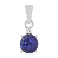 Pendentif en argent et Tanzanite