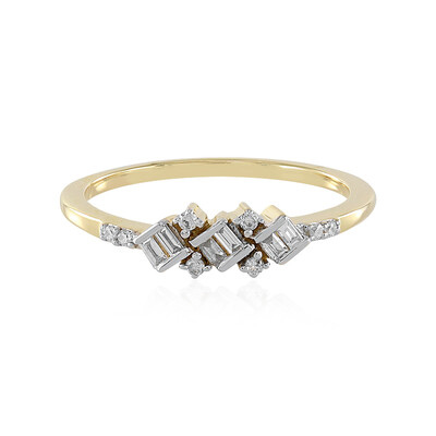 Bague en or et Diamant SI1 (H)